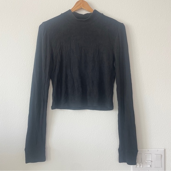 Abercrombie & Fitch Tops - Abercrombie Black Mockneck Long Sleeve Women's Top